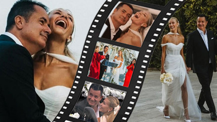 Ayça Çağla Altunkaya ile Acun Ilıcalı evlendi... Cemiyet, sanat ve spor dünyası bu düğünde buluştu