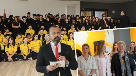 Demirören Medya Lisesinde ilk ders zili çaldı