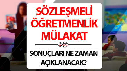 ÖĞRETMEN MÜLAKAT SONUÇLARI 2024 TARİHİ SON DAKİKA  | 20 bin sözleşmeli öğretmen mülakat sonuçları ne zaman açıklanacak, belli oldu mu Bakan Tekinden sözlü sınav sonuçları açıklaması