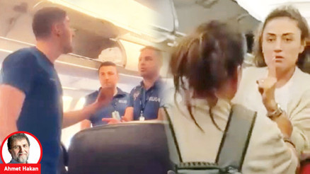 Uçaklar hostesler ve magandalar