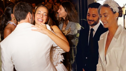 Karnaval gibi düğün... Sosyete bu davete akın etti