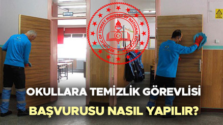 OKULLARA TEMİZLİK GÖREVLİSİ ALIMI 2024 BAŞVURU E-DEVLET || MEB okullara 30 bin personel alımı başvurusu nasıl nereden yapılır, ne zaman başlayacak, şartları neler Hangi illerde yapılacak Bakan Işıkhan duyurdu: Valiliklerimiz belirliyor