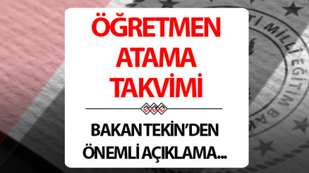 Öğretmen mülakat sonuçları için Bakan Tekinden en son açıklama (28 Eylül) Sözleşmeli Öğretmenlik mülakat sonuçları ne zaman açıklanacak Öğretmen mülakat sonuçları için Bakan Tekinden en son açıklama (28 Eylül) Sözleşmeli Öğretmenlik mülakat sonuçları ne zaman açıklanacak