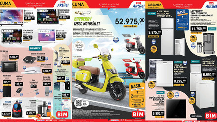 SATIŞTA BİM AKTÜEL 27 EYLÜL 2024 KATALOĞU- İNDİRİMLİ ÜRÜNLER || Bimde bu hafta neler var BİM aktüel bu hafta 12CC Motosiklet getiriyor