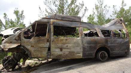 Adanadaki korkunç kazada 2si çocuk 4 kişi yanarak hayatını kaybetmişti Tutuklu sürücü: Navigasyon kurbanı olduk