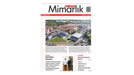 Milliyet Mimarlık Dergisi’nin 44. sayısı bu pazar bayilerde Milliyet Mimarlık Dergisi’nin 44. sayısı bu pazar bayilerde