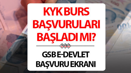 KYK BURS BAŞVURU TARİHLERİ 2024 || KYK burs ve kredi başvuruları ne zaman başlayacak e-Devlet GSB başvuru ekranı için tıklayın KYK BURS BAŞVURU TARİHLERİ 2024 || KYK burs ve kredi başvuruları ne zaman başlayacak e-Devlet GSB başvuru ekranı için tıklayın