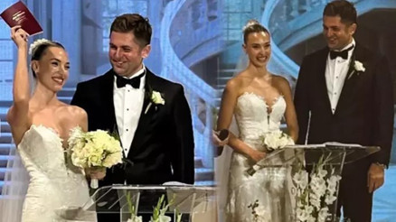 ‘Evlilikten yıllarca kaçtım’ Ünlü çift nikah masasına oturdu