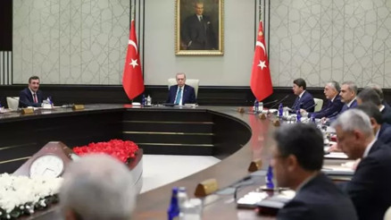 Cumhurbaşkanlığı Kabinesi, Cumhurbaşkanı Erdoğan başkanlığında toplandı