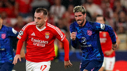 Benfica 4-0 Atletico Madrid (Kerem Aktürkoğlu ve Orkun Kökçüden bir gol)