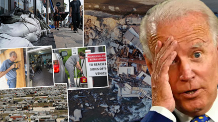 Biden açık açık söyledi: Ölüm kalım meselesi ABD kıyamete hazırlanıyor: 51 bölgede OHAL, yüzlerce uçuş iptal