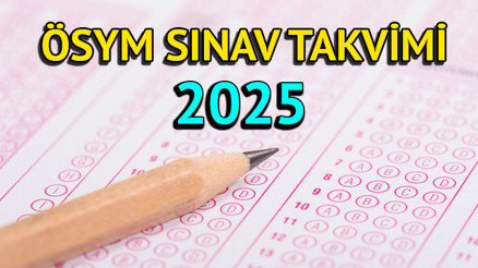 ÖSYM sınav takvimi 2025 || YKS, KPSS, ALES, MSÜ, YDS, DGS 2025 sınavları ne zaman yapılacak