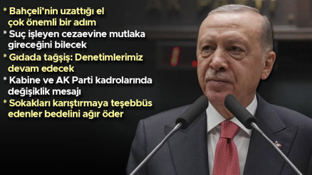 Cumhurbaşkanı Erdoğan: Netanyahu ve çetesinin gördükleri rüyalar kâbusa dönüşecek Cumhurbaşkanı Erdoğan: Netanyahu ve çetesinin gördükleri rüyalar kâbusa dönüşecek