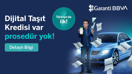 Garanti BBVA tüm müşterilerine uçtan uca dijital taşıt kredisi sunan ilk banka… Garanti BBVA tüm müşterilerine uçtan uca dijital taşıt kredisi sunan ilk banka…