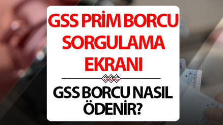 GSS PRİM BORCU SORGULAMA 2024: 1 Ocak itibariyle GSSde önemli karar GSS nedir ve GSS prim borcu nereye, nasıl ödenir