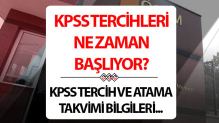 KPSS TERCİH TARİHLERİ 2024 ÖSYM TAKVİMİ || 2024 KPSS Ortaöğretim, Ön Lisans ve Lisans tercihleri ne zaman yapılacak