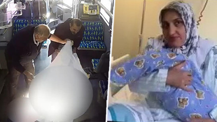 Metrobüste yaptığı doğumu Kanal D Haber’e anlattı... Bizim için de sürpriz oldu