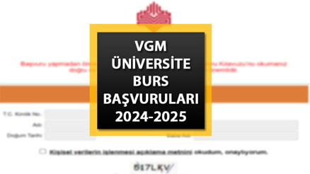 VGM yükseköğretim (lisans ön-lisans) burs başvuruları... VGM burs sonuçları ne zaman açıklanacak VGM üniversite burs başvuruları nasıl, nereden yapılır