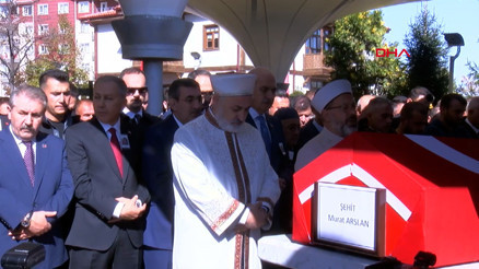 Şehit taksi şoförü Murat Arslan son yolculuğuna uğurlandı