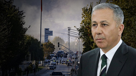 Bakan Yerlikayadan TUSAŞa yönelik terör saldırısıyla ilgili açıklama: Rehine olayı yaşanmadı