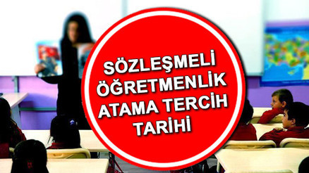 SÖZLEŞMELİ ÖĞRETMENLİK ATAMA TERCİH TARİHİ 2024 | MEB Sözleşmeli öğretmenlik atama tercihleri ne zaman, nasıl yapılacak MEB 20 bin öğretmen ataması tercih takvimi belli oldu