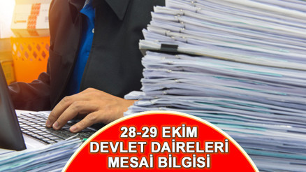 29 EKİM KAMU RESMİ KURUMLAR ÇALIŞMA BİLGİSİ 2024 || Bugün (29 Ekim) devlet daireleri çalışıyor mu, kapalı mı