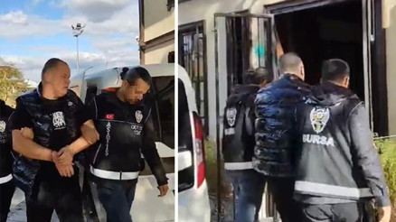 “Kezzap Murat” lakaplı çete lideri Bursada yakalandı
