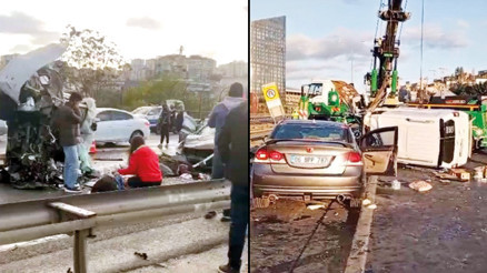 Hatalı sollama canından etti: 2 ölü 4 yaralı