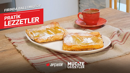 Fırında ballı milföy tarifi | Mucize Lezzetler