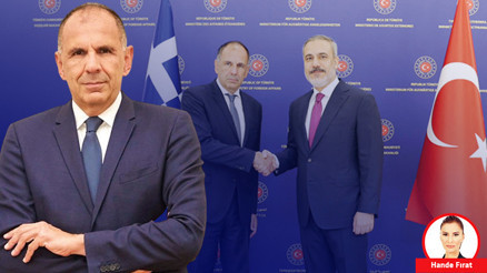 Yunan Dışişleri Bakanı Gerapetritis Hürriyet’e konuştu: İki komşu barış içinde yaşamalı Yunan Dışişleri Bakanı Gerapetritis Hürriyet’e konuştu: İki komşu barış içinde yaşamalı