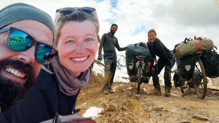 İki yıldır bisikletle dünyayı geziyorlar… 23 bin kilometre ve 20’den fazla ülke | ‘Her şey güzel gidiyor ama Afrika’da kredi kartımız ile paramız çalındı’ İki yıldır bisikletle dünyayı geziyorlar… 23 bin kilometre ve 20’den fazla ülke | ‘Her şey güzel gidiyor ama Afrika’da kredi kartımız ile paramız çalındı’