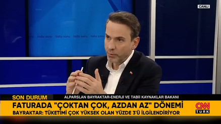 Bakan Bayraklar, CNN Türkte Hakan Çelikin sorularını yanıtladı