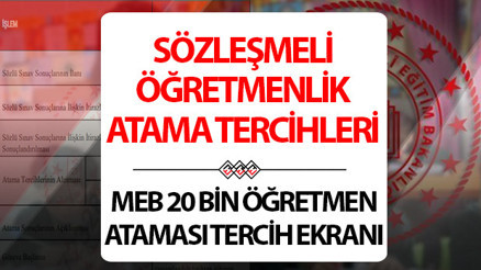 20 BİN ÖĞRETMEN ATAMASI TERCİH BAŞVURU EKRANI MEB E-DEVLET14 KASIM || Bakan Tekin duyurdu: Süreç başladı Sözleşmeli öğretmen ataması tercihleri nereden ve nasıl yapılır, ne zaman bitiyor 20 BİN ÖĞRETMEN ATAMASI TERCİH BAŞVURU EKRANI MEB E-DEVLET14 KASIM || Bakan Tekin duyurdu: Süreç başladı Sözleşmeli öğretmen ataması tercihleri nereden ve nasıl yapılır, ne zaman bitiyor