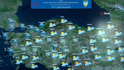 Yurdun büyük bölümünde hafta sonu yağış bekleniyor