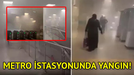 Metro yangını 14 Kasım 2024  || Metro seferleri durdu mu, hangi metroda yangın çıktı M2 Yenikapı - Hacıosman metrosu kapalı mı, ne zaman açılacak