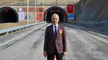 Bakan Uraloğlu, Güzeldere Tüneli Açılış Töreni’ne katıldı Bakan Uraloğlu, Güzeldere Tüneli Açılış Töreni’ne katıldı
