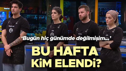 MASTERCHEF KİM ELENDİ, DÜN AKŞAM KİM GİTTİ (17 KASIM 2024 PAZAR) | Bu hafta MasterChef Türkiye son bölümde kim veda etti, Ezgi mi Alper mi elendi İddialı ismin ayrılığı şaşırttı: Seni favori gösterecekler deselerdi saçmalamayın derdim...