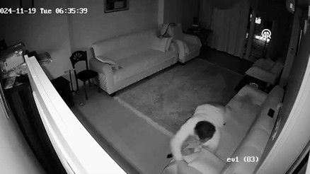 Rizede heyelan anında yaşanan panik kamerada