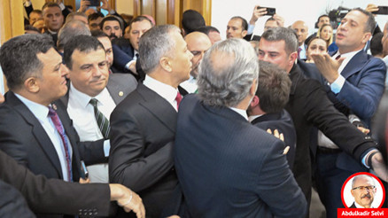 Meclis’te barikat kurmak