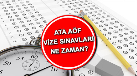 ATA AÖF sınav giriş belgesi sorgulama | 2024 2025 ATA AÖF sınavı ne zaman, vize sınav giriş belgesi yayınlandı mı, nasıl öğrenilir MEB sınav takvimi
