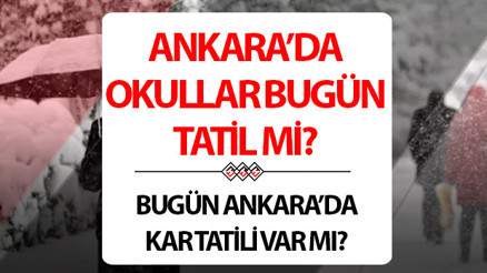 Ankarada bugün okullar tatil mi 26 Kasım 2024 Salı Ankarada okullar bugün tatil mi var mı