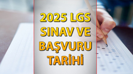 MEB LGS SINAV VE BAŞVURU TARİHLERİ 2025 || Liselere Geçiş Sistemi sınavı (LGS) ne zaman, başvurular ne zaman başlayacak