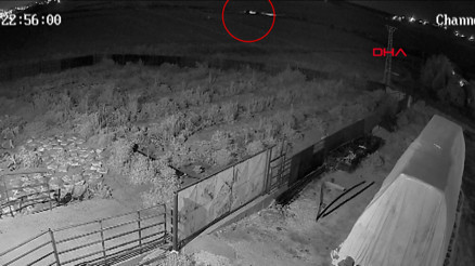 Narinin kaybolduğu günün gecesi, Salim Güranın dere yatağına gittiği anların görüntüsü