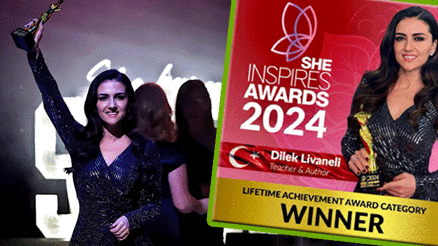 Türk eğitim elçisine ‘Yaşam Boyu Başarı’ Ödülü