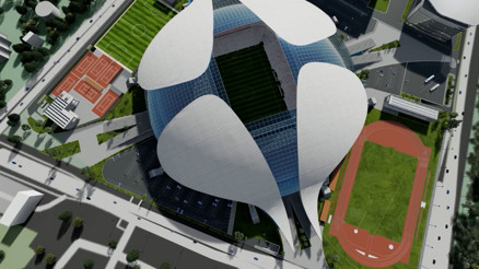 Ankaranın yeni stadyum kompleksi hızla tamamlanıyor