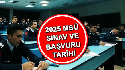 MSÜ SINAV TAKVİMİ 2025 | ÖSYM MSÜ sınavı ne zaman 2025, başvuru tarihi belli oldu mu Kılavuz için gözler ÖSYMde