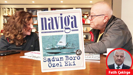 Türk denizciliğinin duygu jurnalini tutan kadın
