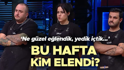 MASTERCHEF DÜN KİM ELENDİ, KİM GİTTİ 1 ARALIK 2024 | Bu hafta MasterChef son bölümde kim veda etti, Şirin mi, Kaan mı elendi Gözyaşlarını tutmakta zorlandı: Ne güzel eğlendik, ne güzel yedik içtik...