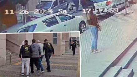 Beyoğlunda taşla dükkanın camını kırınca meydan dayağı attılar