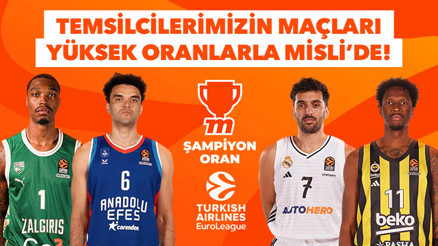 Anadolu Efes ve Fenerbahçe Beko sahada, maçlar canlı yayınla Mislide